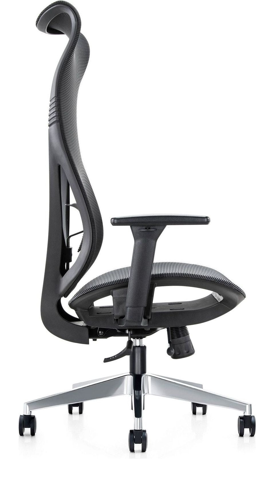 Mala Full Mesh Ergonomic Chair in ultra high back, chrome