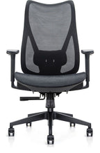 Mala Full Mesh Ergonomic Chair in high back, black