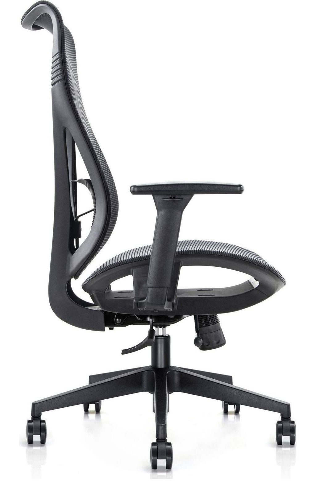 Mala Full Mesh Ergonomic Chair in high back, black