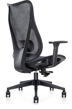 Mala Full Mesh Ergonomic Chair in high back, black