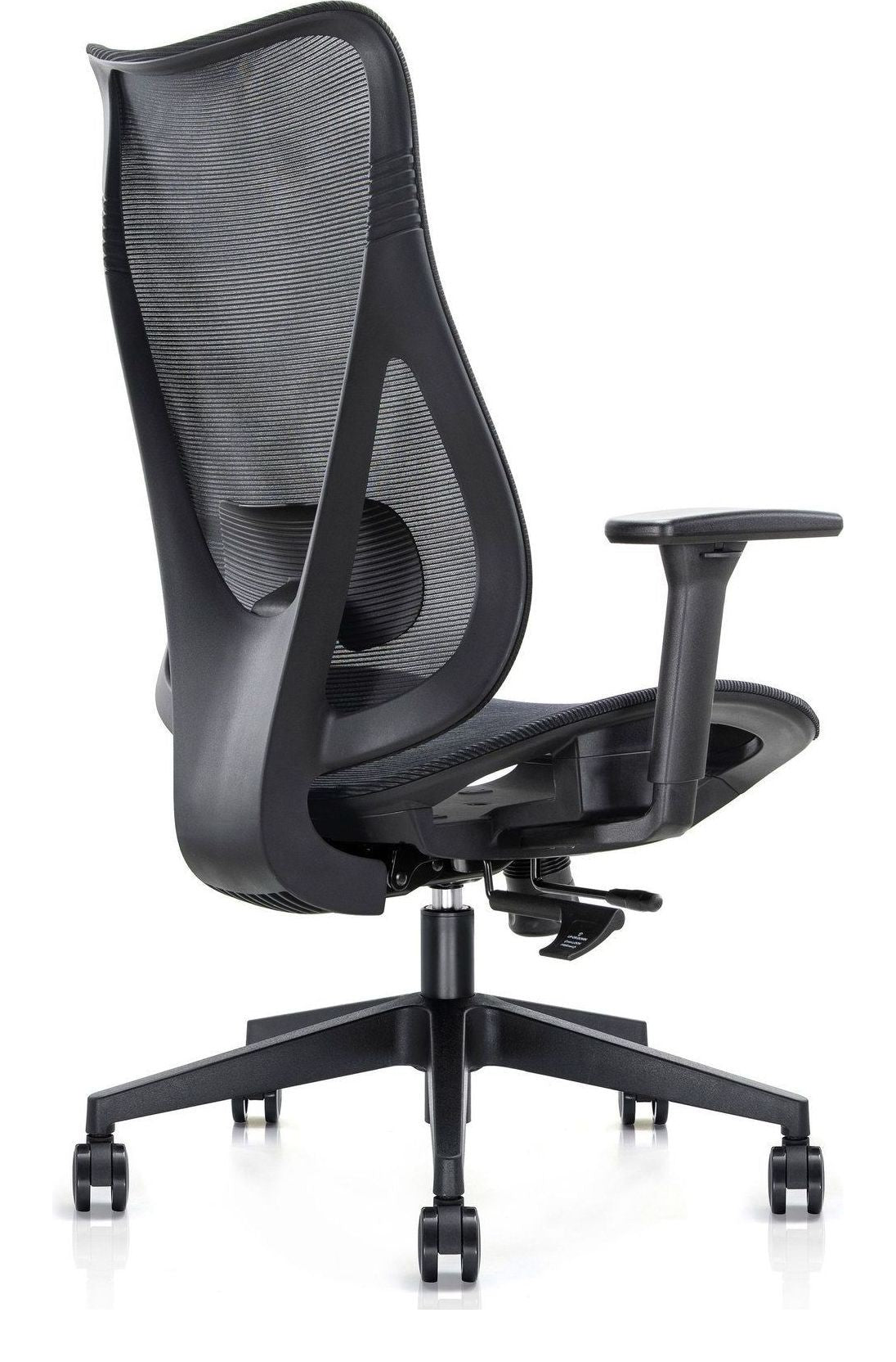 Mala Full Mesh Ergonomic Chair in high back, black