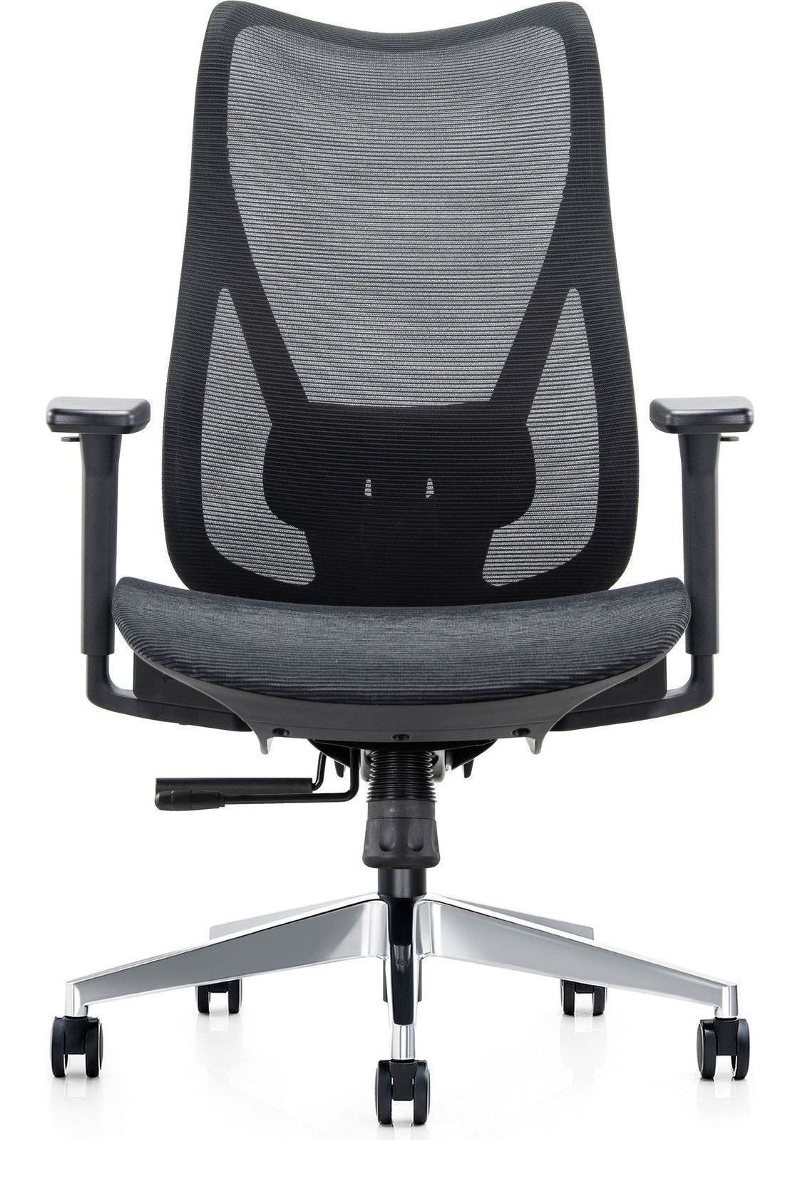 Mala Full Mesh Ergonomic Chair in high back, chrome