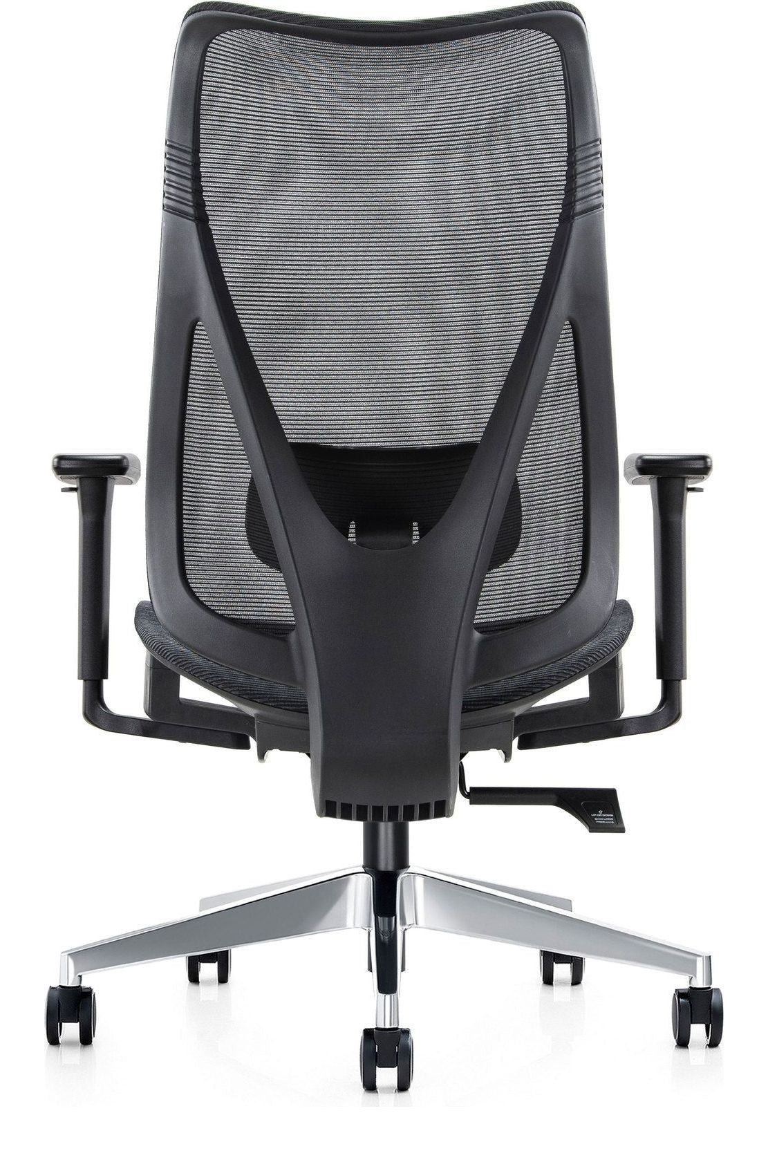 Mala Full Mesh Ergonomic Chair in high back, chrome