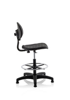 Malaga Polyurethane Medium Back Hi Rise Draughtsman Task Operator Chair, another view 7