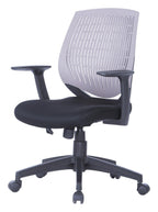Malibu Fabric Seat With Plastic Backrest