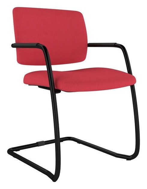 Mango Medium Back Meeting Chair, view 3