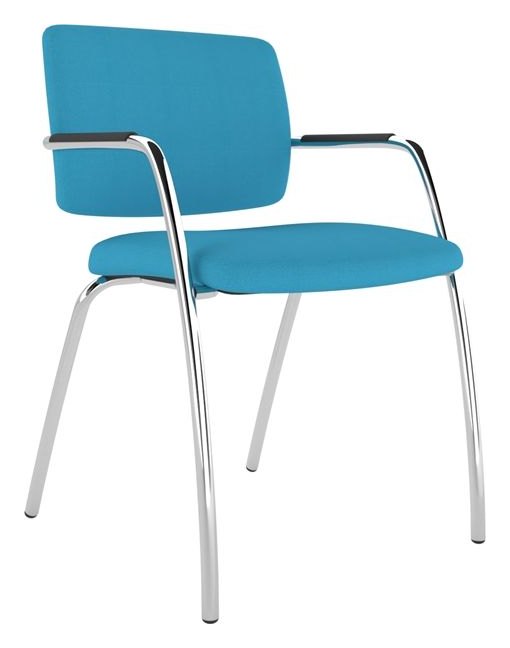 Mango Medium Back Meeting Chair, view 2