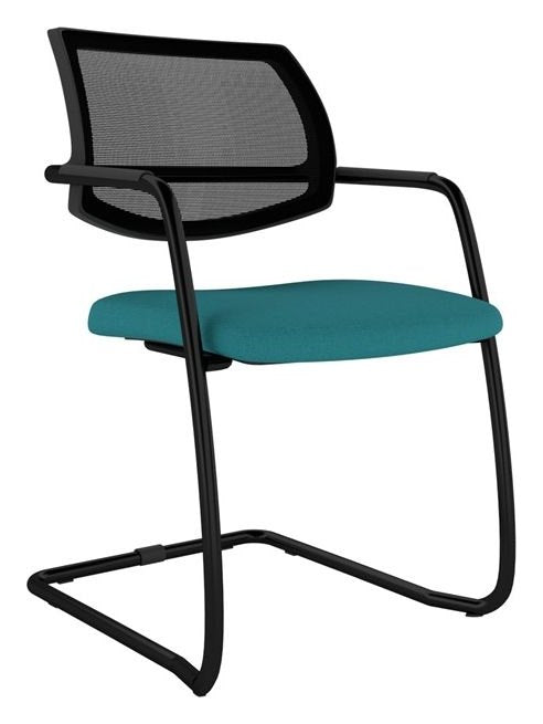 Mango Mesh Meeting Chair, view 3