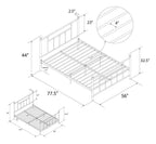 Manila Metal Bed, view 8