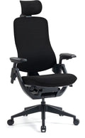 Mantra Fabric Posture Chair in black
