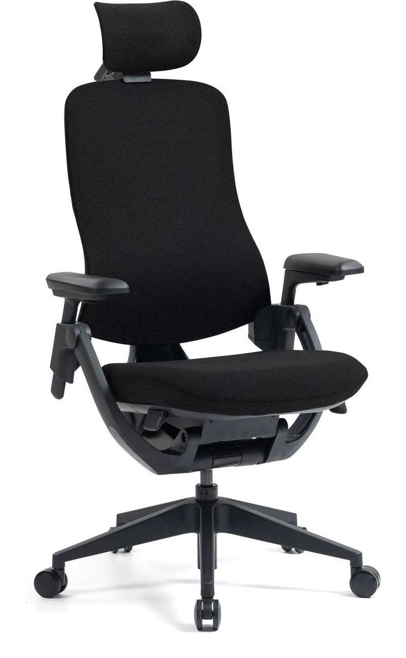 Mantra Fabric Posture Chair in black