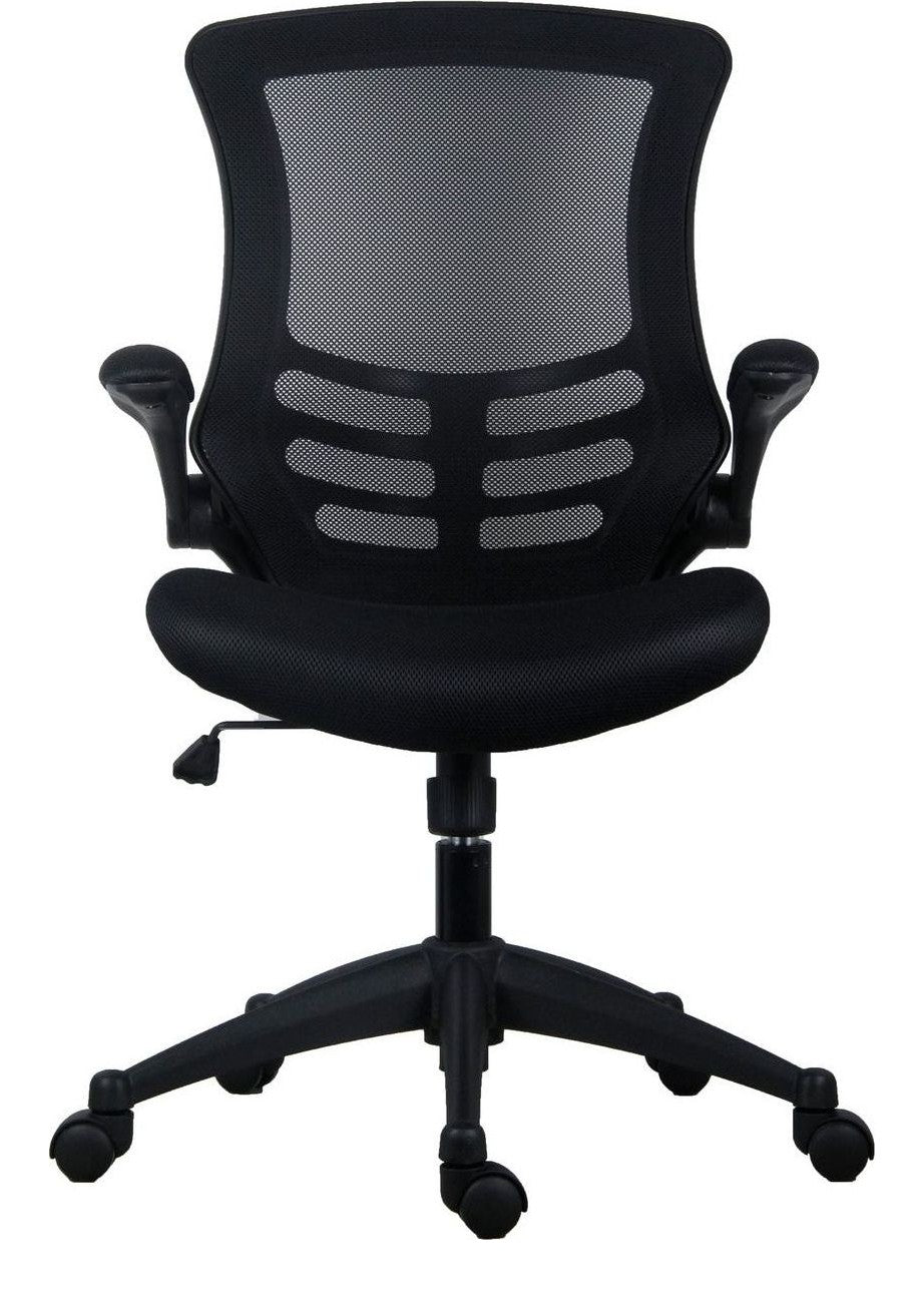 Marlos Mesh Back Office Chair in black from the front