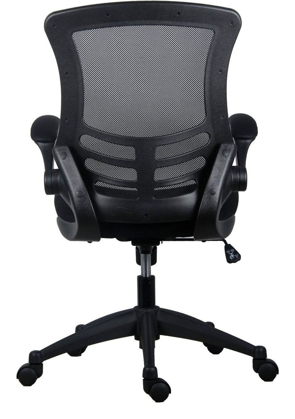 Marlos Mesh Back Office Chair in black from the back