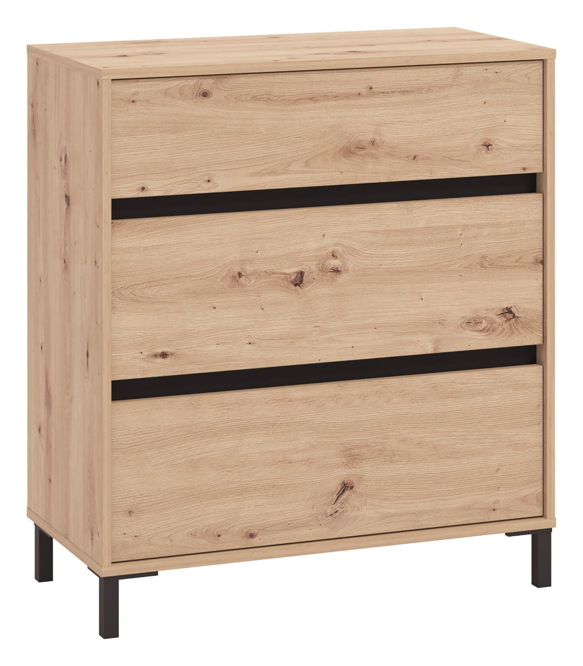 Marron 3-Drawer Dresser