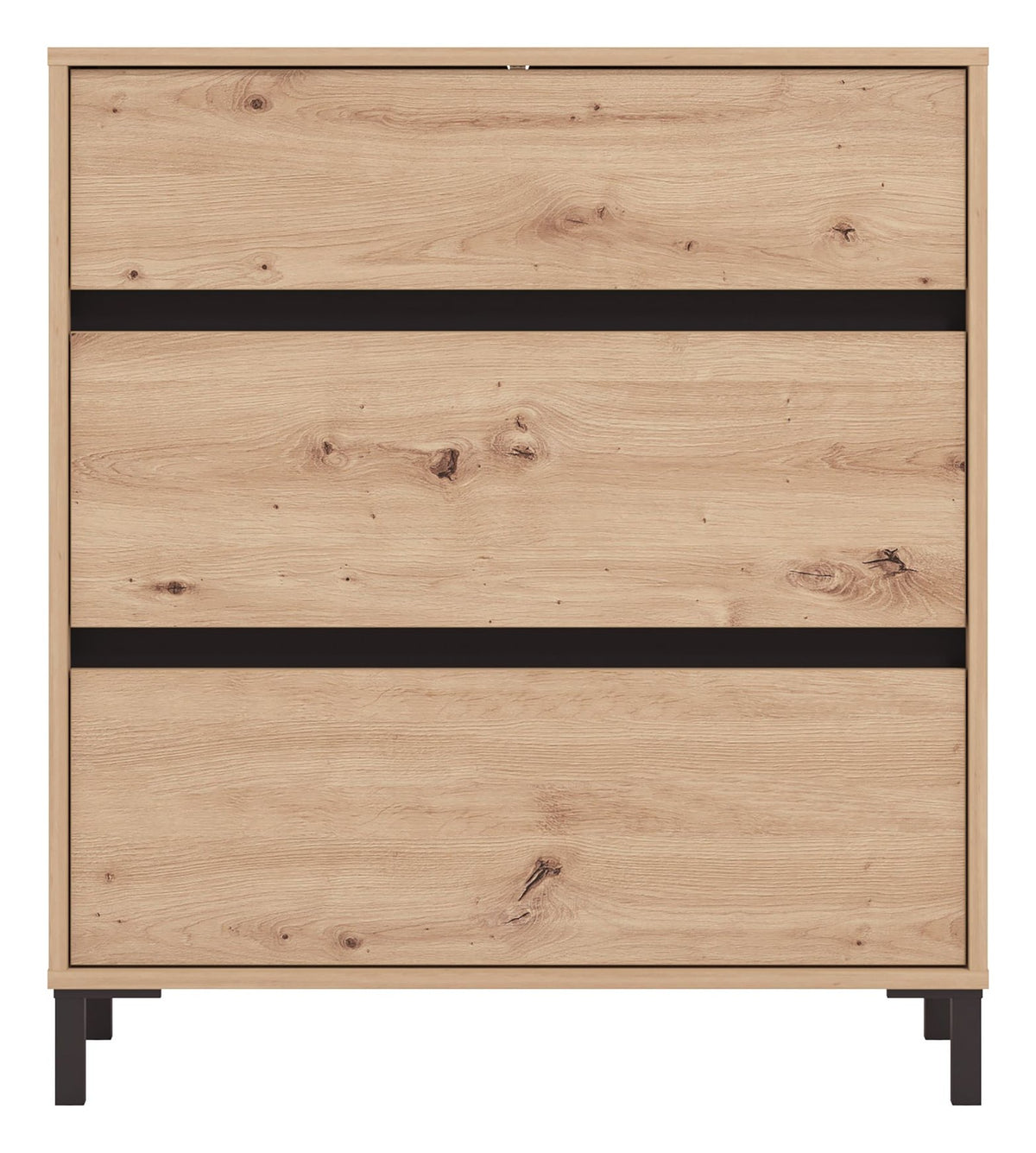 Marron 3-Drawer Dresser, view 6