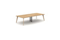 Mason Aztec 2 Piece Boardroom Table with Radiussed Corners, main frame