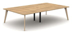 Mason Aztec 2 Piece Boardroom Table with Radiussed Corners