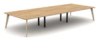 Mason Aztec 3 Piece Boardroom Table with Radiussed Corners