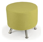 Mason Button Cylinder Stool on Wooden Feet, main frame