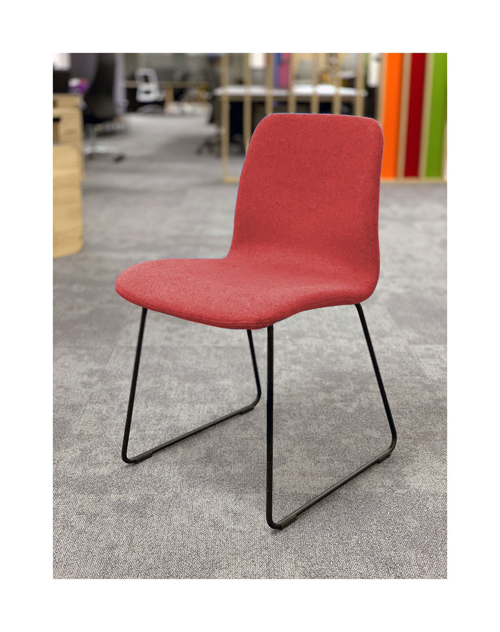 Mason Chit Chat Sled Base Chair, main frame