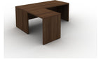 Mason Cirrus Executive Desk with Return and Three Quarter Modesty Panel, left hand frame