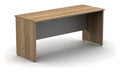 Mason Contrax2 Panel End Return Desk, silver frame