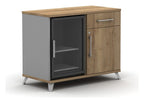 Mason Credenza with Drawer and Fridge Space
