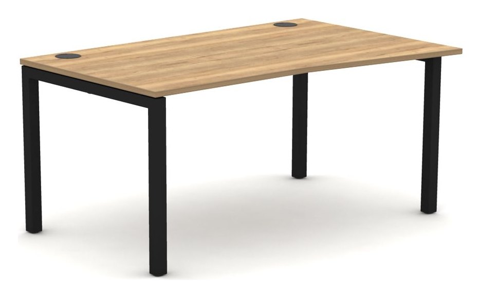 Mason ESP Flare Desk, black frame