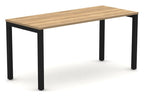 Mason ESP Freestanding Return Desk, black frame