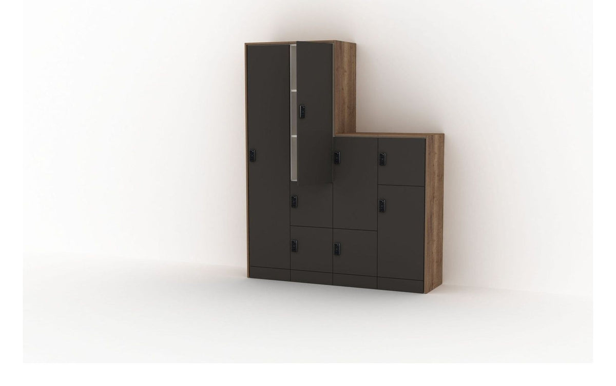 Mason Nomad 4 Wide Stepped Lockers