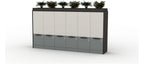 Mason Nomad 6 Wide Lockers with Drawers