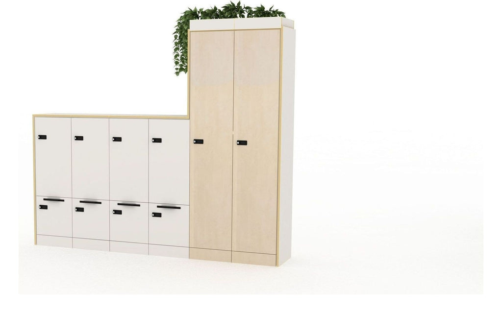 Mason Nomad 6 Wide Lockers with Wardrobes