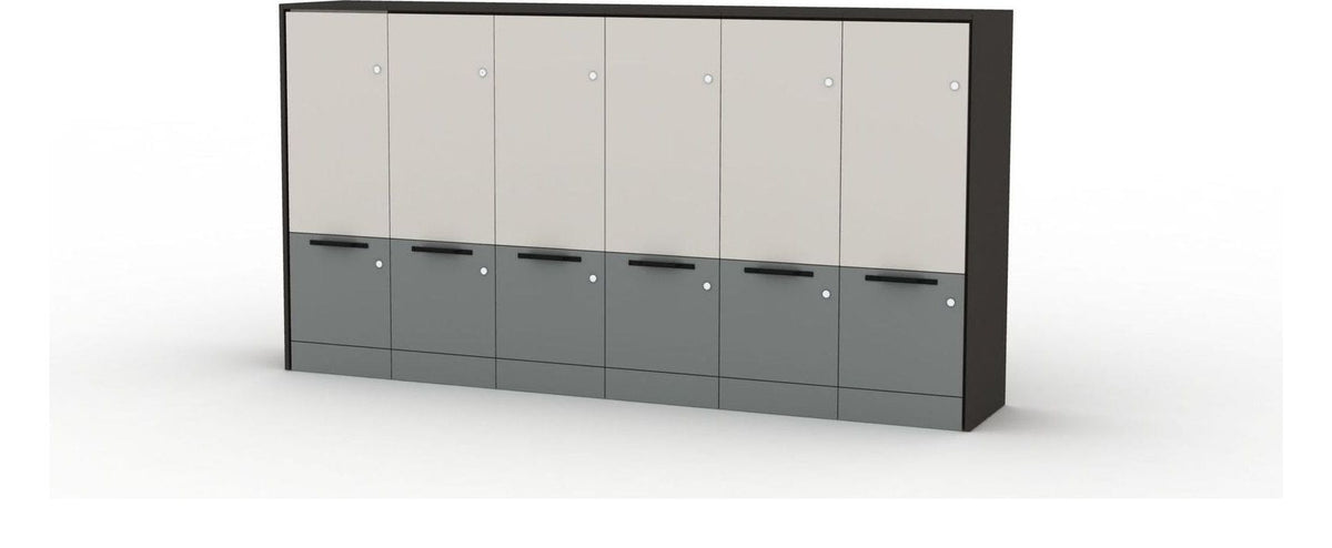 Mason Nomad 6 Wide Two Tone Lockers