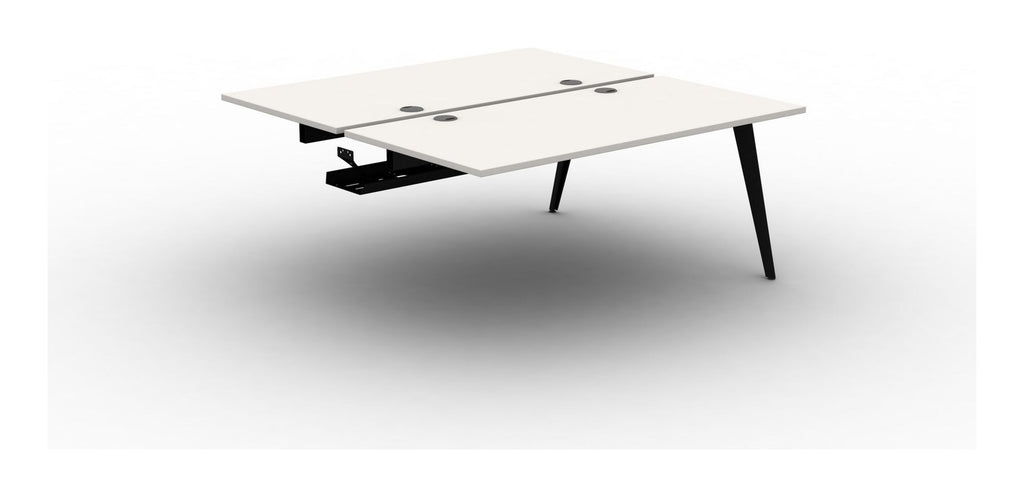 Mason Pyramid Steel Back to Back Add on Module, black frame