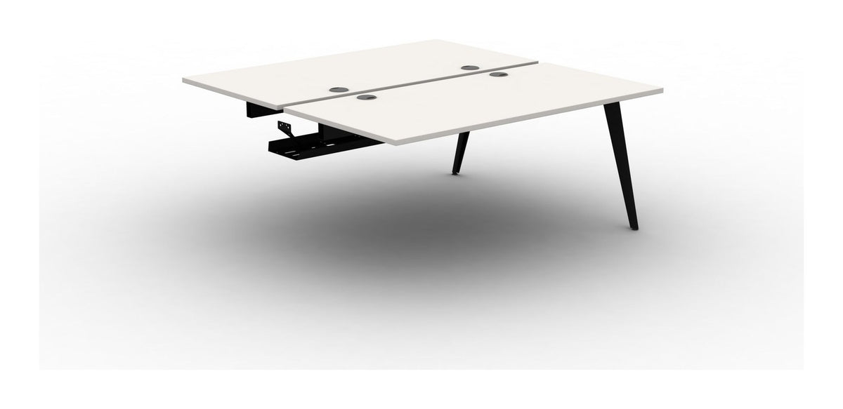 Mason Pyramid Steel Back to Back Add on Module, black frame