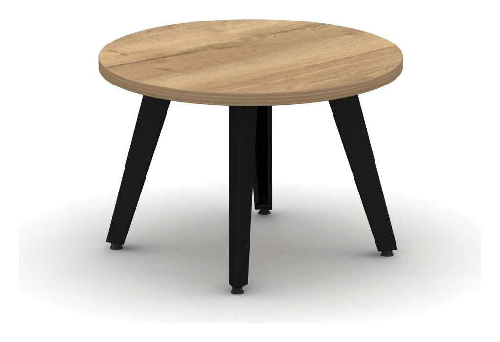Mason Pyramid Steel Circular Coffee Table, main frame