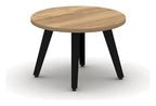 Mason Pyramid Steel Circular Coffee Table, main frame