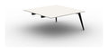 Mason Pyramid Steel Conference Table End Module, black frame