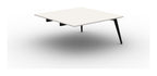 Mason Pyramid Steel Conference Table End Module, black frame