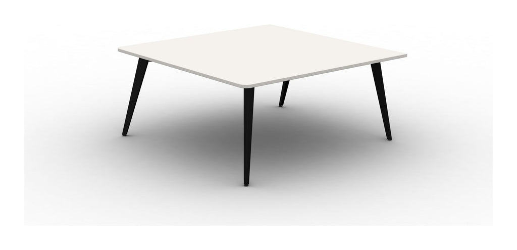 Mason Pyramid Steel Conference Table Starter Module, black frame