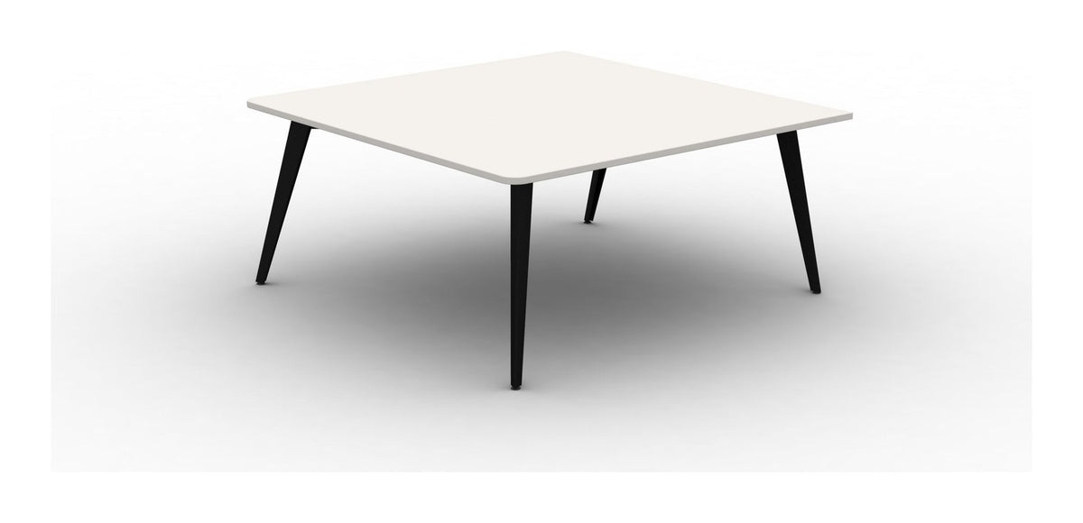Mason Pyramid Steel Conference Table Starter Module, black frame