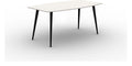 Mason Pyramid Steel Poseur Barrel Table, black frame