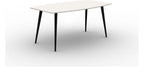 Mason Pyramid Steel Poseur Barrel Table, black frame
