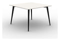 Mason Pyramid Steel Poseur Conference Table, black frame