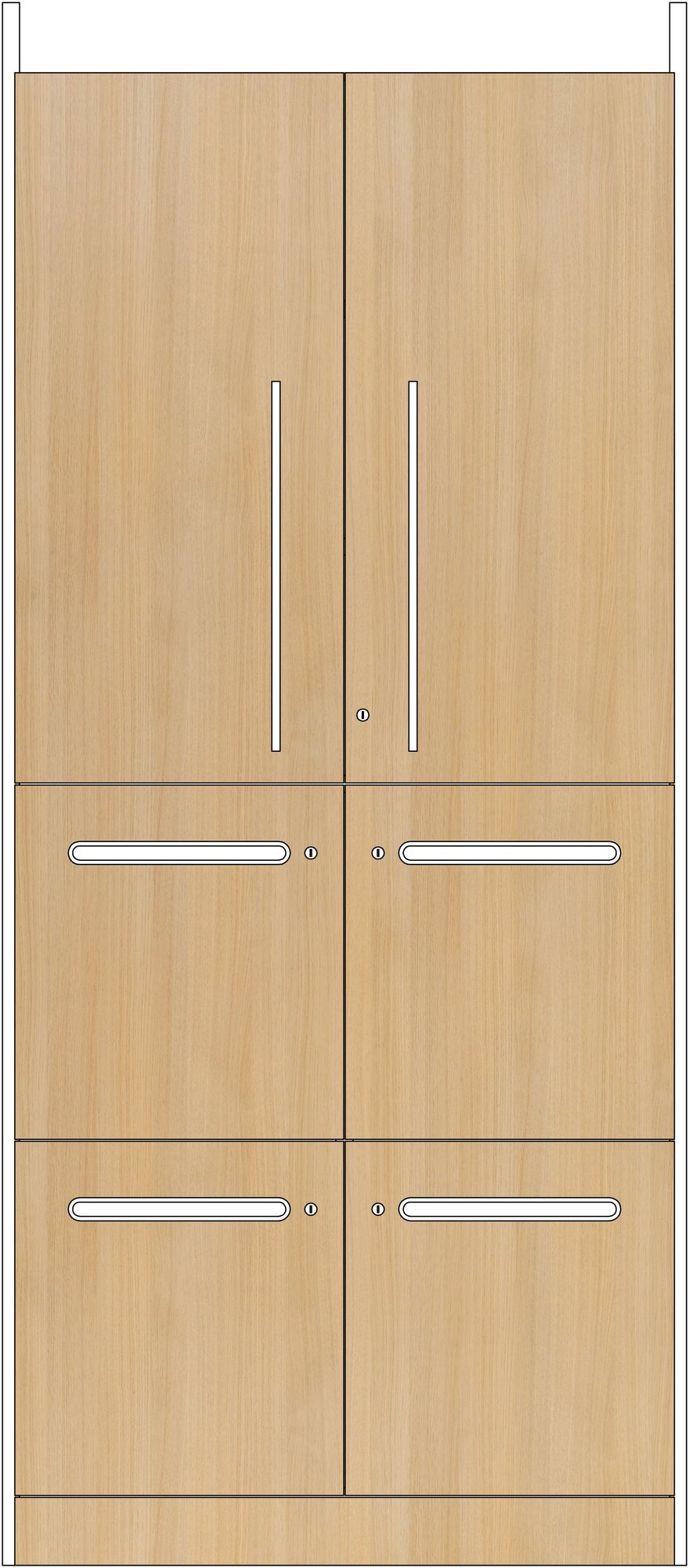 Mason Storage Wall range, in an office