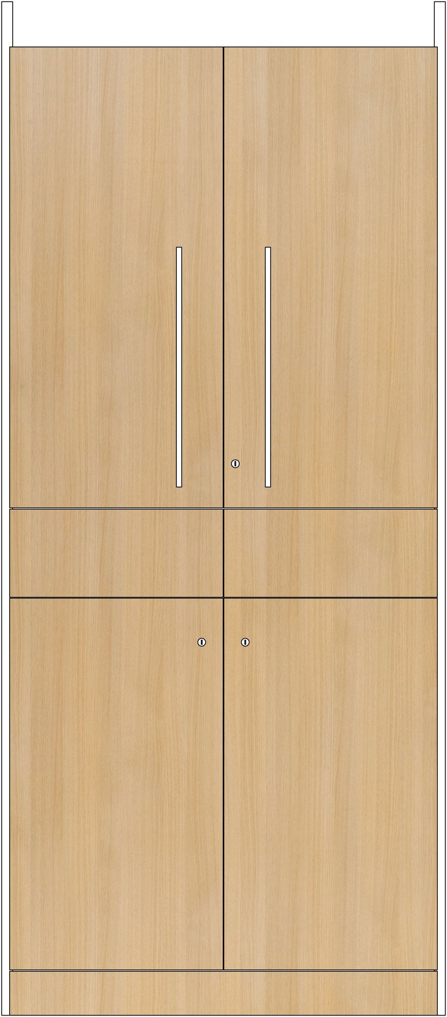 Mason Storage Wall range, in an office