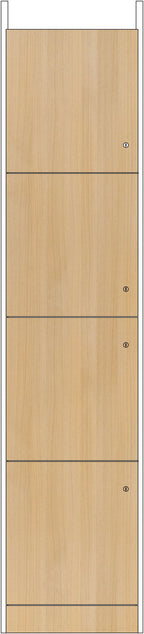 Mason Storage Wall range, in an office