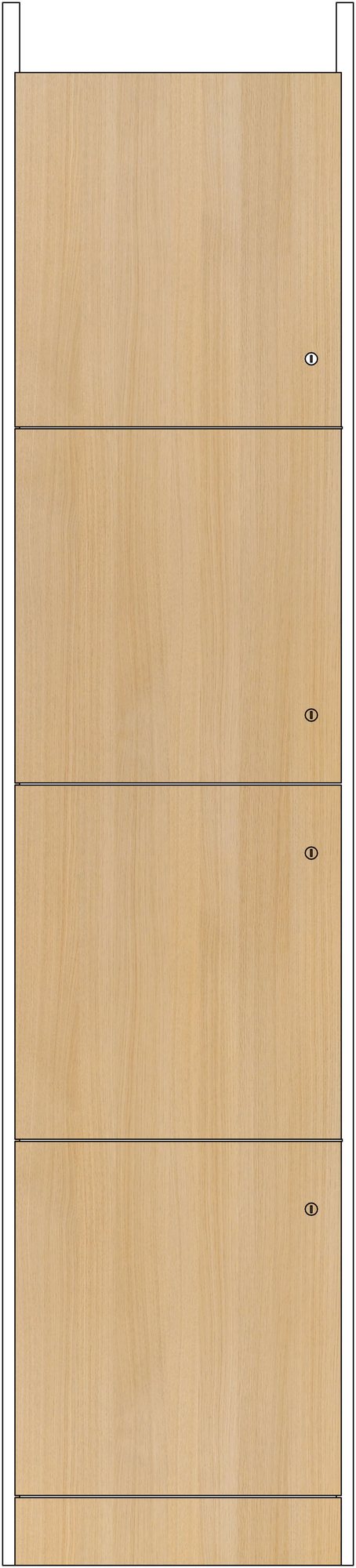 Mason Storage Wall range, in an office