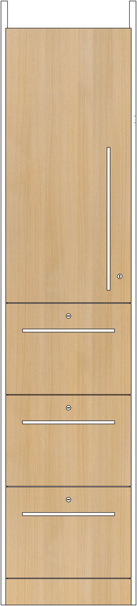 Mason Storage Wall range, in an office