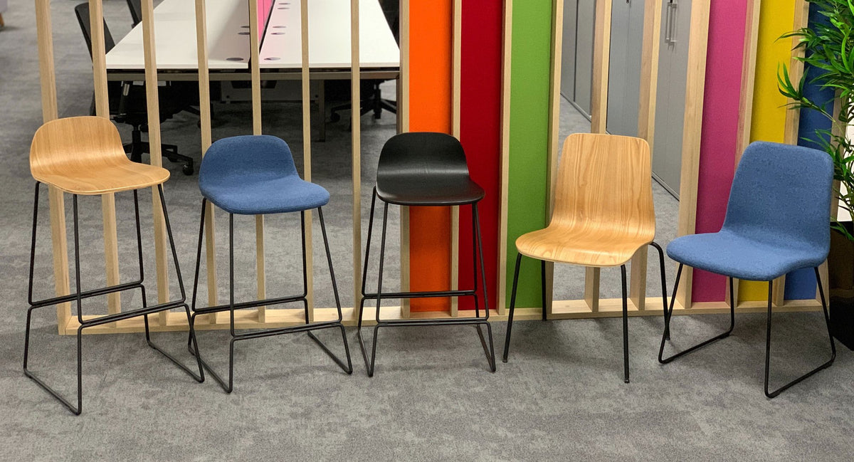 Mason Chit Chat range, in an office